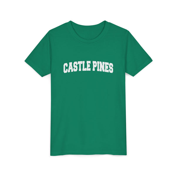 Castle Pine, Colorado Youth Graphic Tee - Kids Castle Pine T Shirt