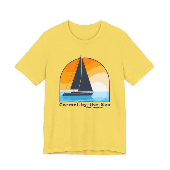 Carmel by the Sea, California T Shirt - Sailboat Tee