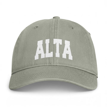 Buy sandstone Alta, Utah Washed Baseball Cap - Vintage Coastal Comfort Colors