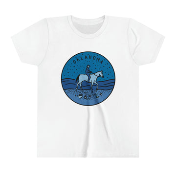Buy white Oklahoma Youth T-Shirt - Unisex Kids Oklahoma Shirt