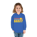Banff, Canada Toddler Hoodie - Retro Sunrise Unisex Banff Toddler Sweatshirt-8