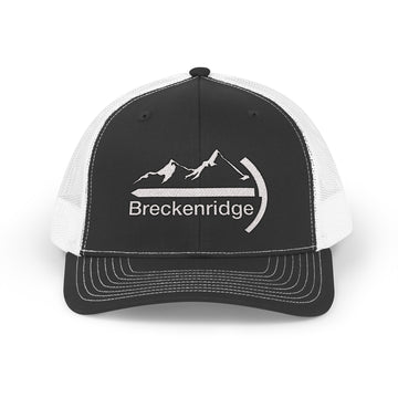 Breckenridge, Colorado Snapback Trucker Cap - Embroidered Breckenridge Hat - 0