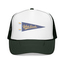 White Sands National Park Pennant Trucker Hat — Vintage Foam Mesh Cap-4