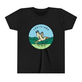Louisiana Youth T-Shirt - Unisex Kids Louisiana Shirt