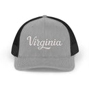 Virginia Snapback Trucker Cap - Embroidered Virginia Hat-4