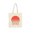 Ohio Cotton Canvas Ohio Tote Bag - Retro 80s