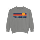 Telluride, Colorado Sunset Stripes Sweatshirt | Comfort Colors - 100% Cotton-4