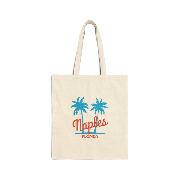 Naples, Florida, Cotton Canvas Naples Tote Bag