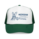 Michigan Ski Bunny Trucker Hat-6