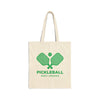 West Virginia Cotton Canvas Pickleball West Virginia Tote Bag