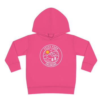 Buy vintage-hot-pink Estes Park, Colorado Toddler Hoodie - Unisex Estes Park Toddler Sweatshirt