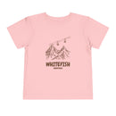 Whitefish, Montana Toddler T-Shirt — Vintage Gondola Ski Mountain Tee-4