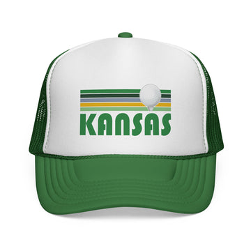 Kansas Retro Kansas Trucker Hat - 0