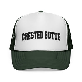 Buy dark-green Crested Butte, Colorado Collegiate Style Trucker Hat