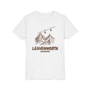 Leavenworth, Washington Youth T-Shirt — Vintage Gondola Ski Mountain Tee-2