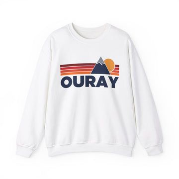Ouray, Colorado Sweatshirt Retro Mountains, Ouray Unisex Crewneck, Vintage Cozy Jumper, Gift for Outdoor Lovers