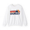 Ouray, Colorado Sweatshirt Retro Mountains, Ouray Unisex Crewneck, Vintage Cozy Jumper, Gift for Outdoor Lovers