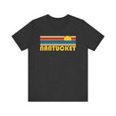Nantucket Retro Sunset Unisex Tee - Perfect Summer Vibe-3