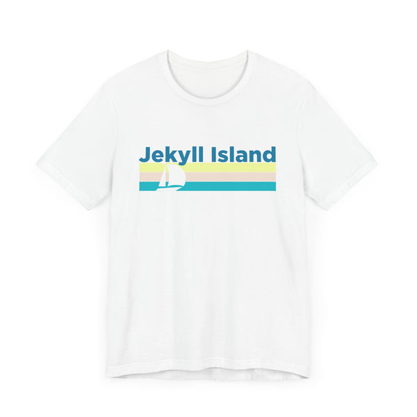 Jekyll Island T Shirt - Sailboat Graphic Jekyll Island Tee