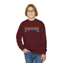 Breckenridge, Colorado Youth Sweatshirt - Unisex Kid's Breckenridge Crewneck Sweatshirt-13