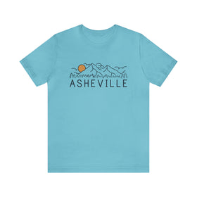 Asheville, North Carolina T-Shirt - Retro Unisex Asheville Shirt