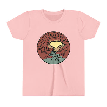 Buy pink Tennessee Youth T-Shirt - Unisex Kids Tennessee Shirt