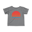 Louisiana Retro 80s Baby T-Shirt, Infant Tee, Louisiana Kid Apparel, 80s Baby Gift-1