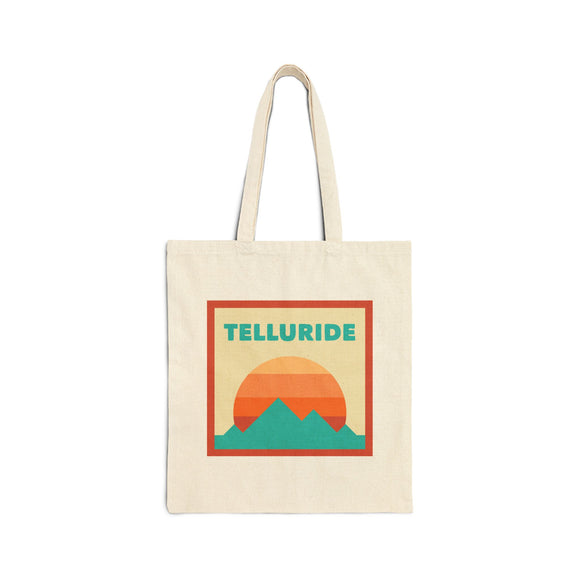 Telluride, Colorado Tote Bag, Cotton Canvas Tote Bag, Reusable Shopping Bag, Eco-Friendly Tote, Telluride, Colorado Gift