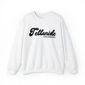 Telluride, Colorado Sweatshirt - Unisex Retro Crewneck Telluride Sweatshirt
