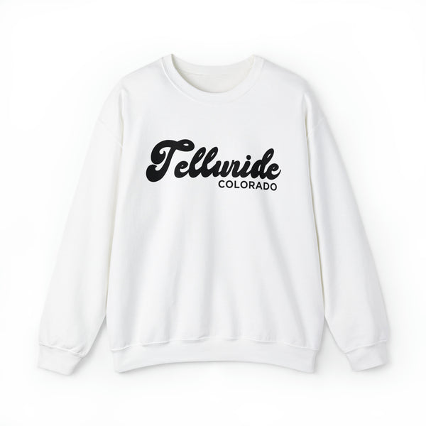 Telluride, Colorado Sweatshirt - Unisex Retro Crewneck Telluride Sweatshirt