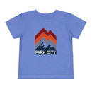 Park City, Utah Toddler T-Shirt - Retro Palm Tree Toddler Park City Shirt-3
