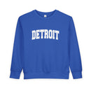 Detroit, Michigan Toddler Sweatshirt - Detroit Toddler Crewneck Sweatshirt-2