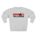 Premium Telluride, Colorado Mountain Lines Graphic Sweatshirt-3