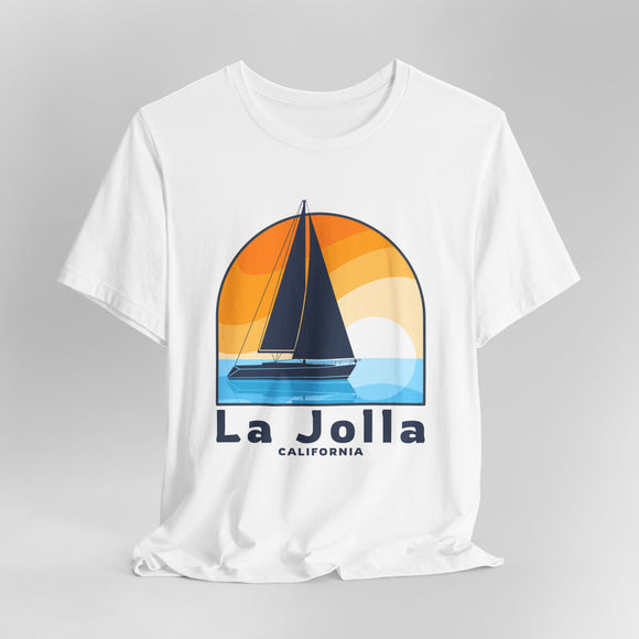 La Jolla, California T Shirt - Sailboat Tee