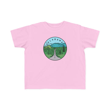 Buy pink Alabama Toddler T-Shirt - Unisex Toddler Alabama Shirt