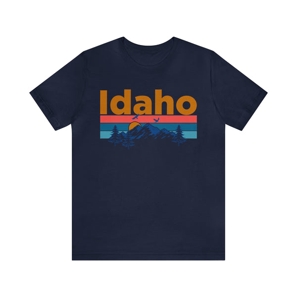 Idaho T-Shirt - Mountain Sunset Unisex Idaho Shirt