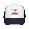 Kids Burlington, Vermont Trucker Hat Pontoon Boat Youth Cap