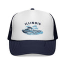 Illinois Wakeboard Boat Trucker Hat-5