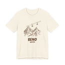 Bend, Oregon Mountain T-Shirt — Vintage Gondola Ski Mountain Tee-1