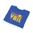 Vail, Colorado Toddler Sweatshirt - Retro Sun Vail Toddler Crewneck Sweatshirt-11