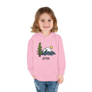 Utah Toddler Hoodie - Unisex Mountain Utah Toddler Sweatshirt-17