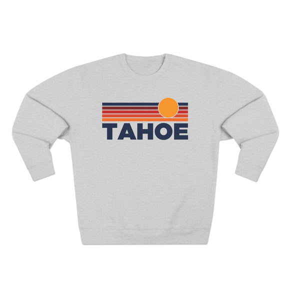 Premium Lake Tahoe, California Sun Graphic Sweatshirt