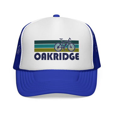 Buy royal Oakridge, Oregon Retro Bike Trucker Hat - Vintage Style Oakridge Cap