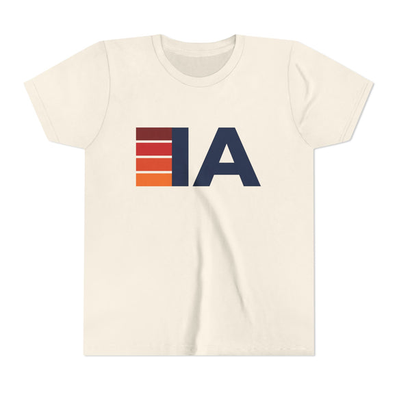 Iowa Youth Tee - Retro IA T-Shirt