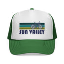 Sun Valley, Idaho Retro Bike Trucker Hat - Vintage Style Sun Valley Cap-2