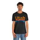 Utah T-Shirt - Mountain Sunset Unisex Utah Shirt-46
