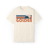 Golden, Colorado Graphic Tee, Comfort Colors Retro Unisex Golden T shirt, Mountain Adventure Shirt