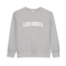 Lake Geneva, Wisconsin Toddler Sweatshirt - Lake Geneva Toddler Crewneck Sweatshirt-1