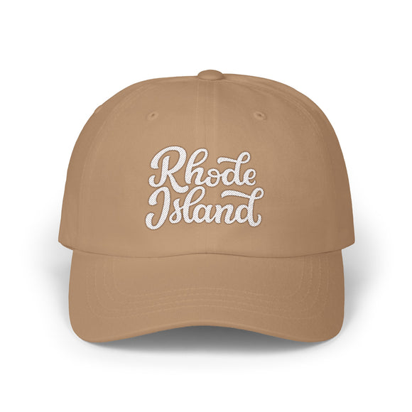 Rhode Island Dad Hat - Embroidered Rhode Island Classic Dad Cap
