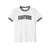 Eastside Cotton Ringer Graphic Tee - Unisex Eastside T Shirt, Vintage Style Tee, Men's/Women's Tee